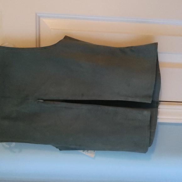 💥New💥ROZAE NICHOLS Suede Top - Picture 3 of 5